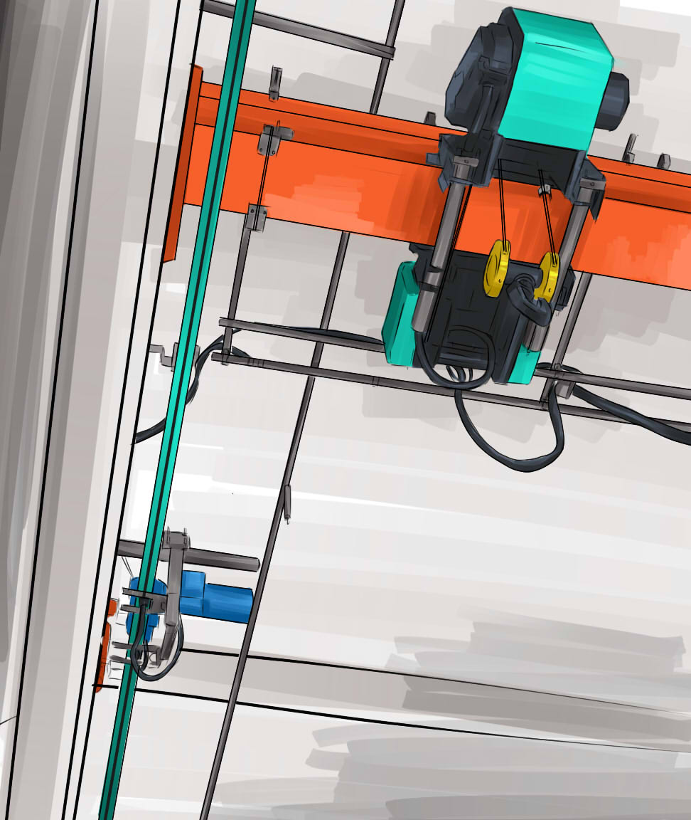 歐式單梁起重機(jī)