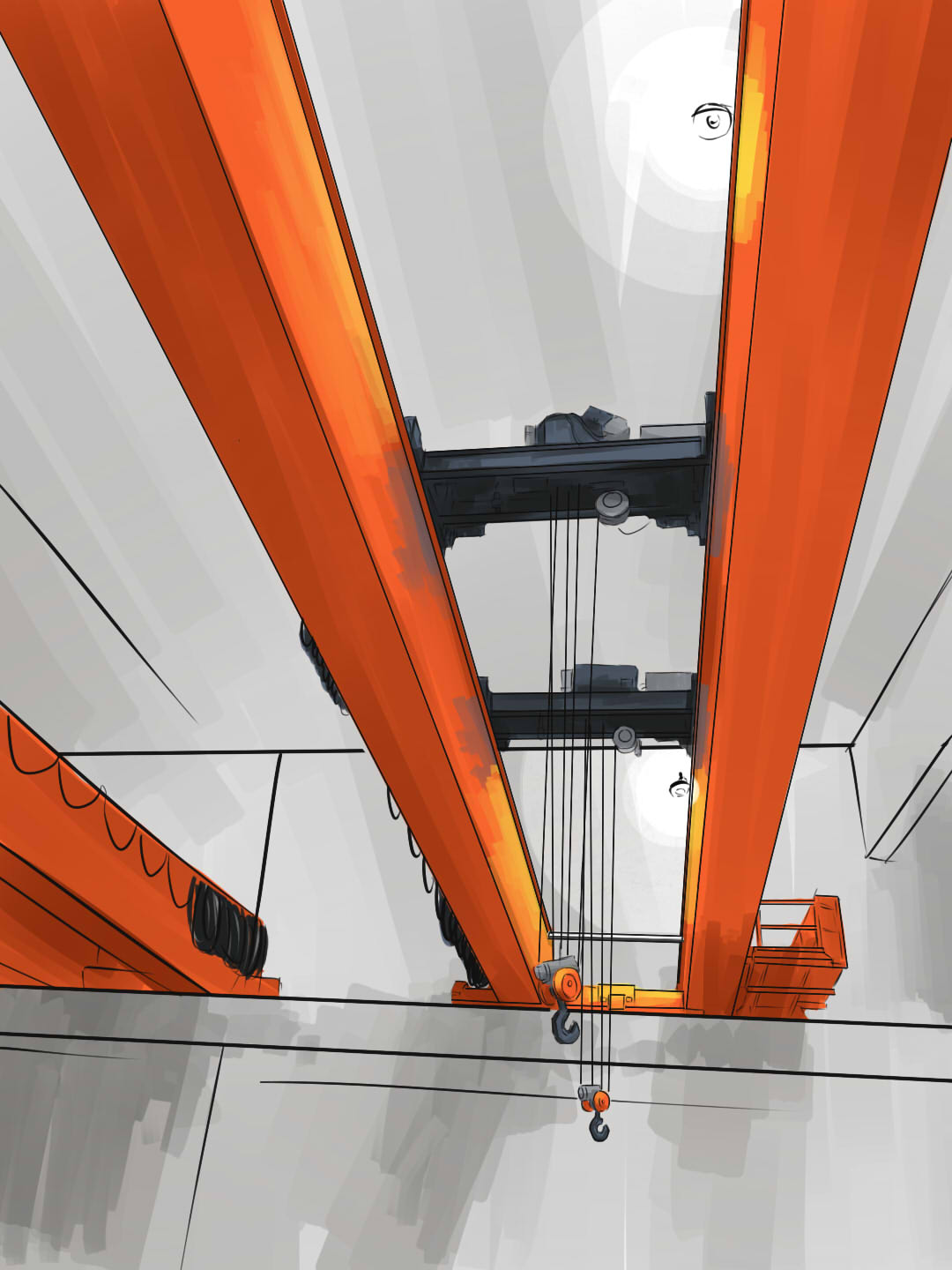 歐式葫蘆雙梁起重機(jī)